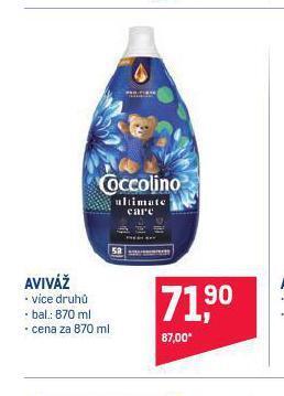 Makro Coccolino aviváž nabídka
