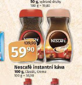Coop Nescafé instantní káva nabídka