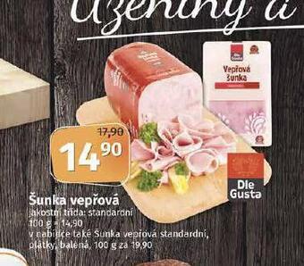 Coop Šunka vepřová nabídka