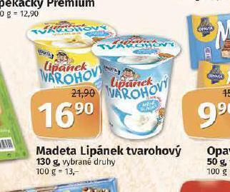 Coop Madeta lipánek tvarohový nabídka