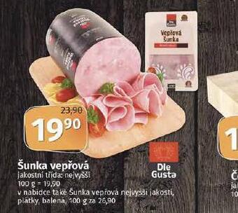 Coop Šunka vepřová nabídka