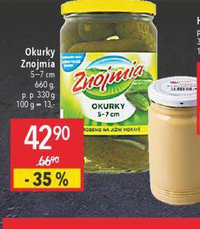 Globus Okurky znojmia 5-7 cm nabídka