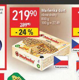 Globus Marlenka dort nabídka