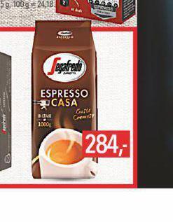 Globus Segafredo espresso casa nabídka