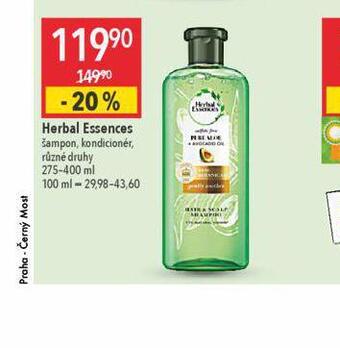 Globus Herbal essences šampon, kondicioner nabídka