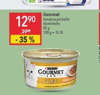 Globus Gourmet konzerva pro kočky nabídka