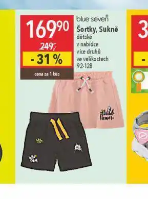 Globus Dětské šortky, sukně nabídka