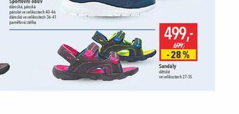 Globus Dětské sandály nabídka