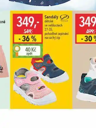 Globus Dětské sandály nabídka
