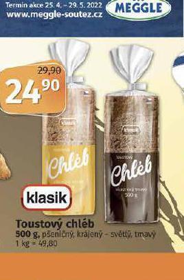 Coop Toustový chléb nabídka