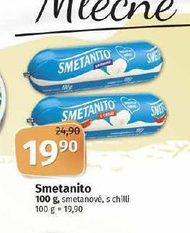 Coop Smetanito nabídka