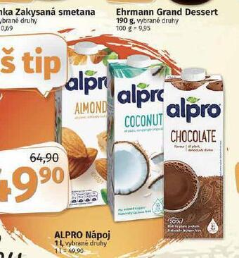 Coop Alpro nápoj nabídka