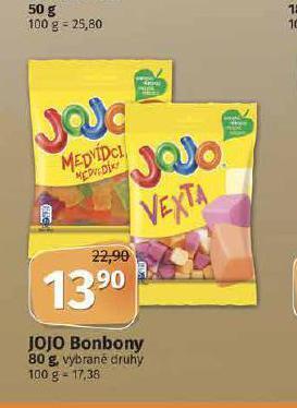 Coop Jojo bonbony nabídka