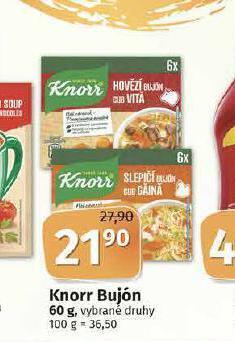 Coop Knorr bujón nabídka