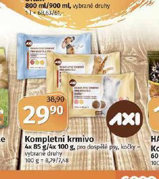 Coop Axi kompletní krmivo pro psy nabídka