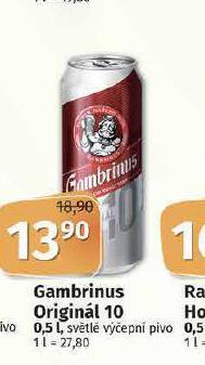 Coop Pivo gambrinus originál nabídka