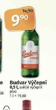 Coop Pivo budvar výčepní nabídka