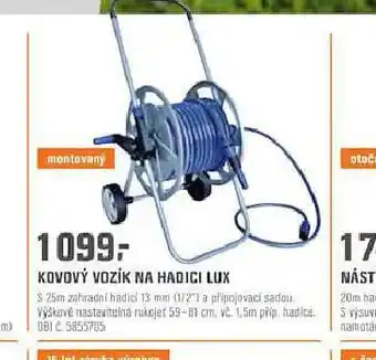OBI Kovový vozík na hadici lux nabídka