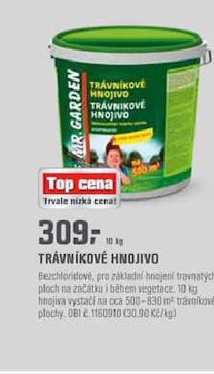 OBI Trávníkové hnojivo nabídka