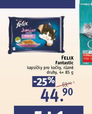 Rossmann Felix fantastic kapsičky pro kočky nabídka