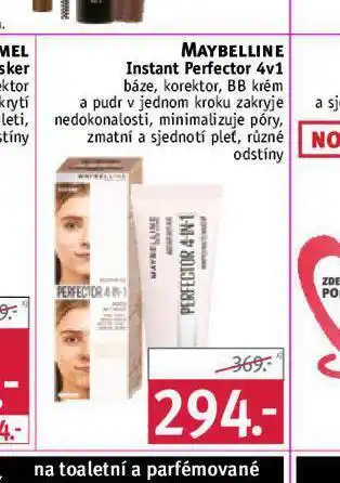 Rossmann Maybelline korektor nabídka