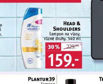 Rossmann Head&shoulders šampon nabídka