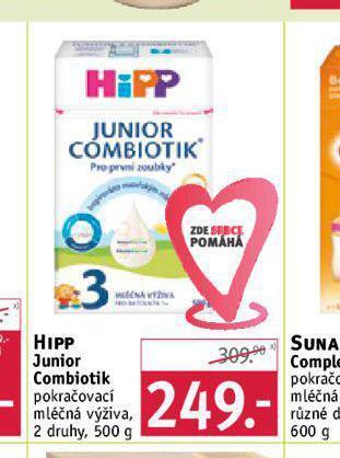 Rossmann Hipp junior combiotik nabídka