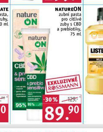 Rossmann Natureon zubní pasta nabídka