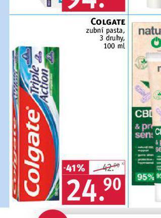 Rossmann Colgate zubní pasta nabídka