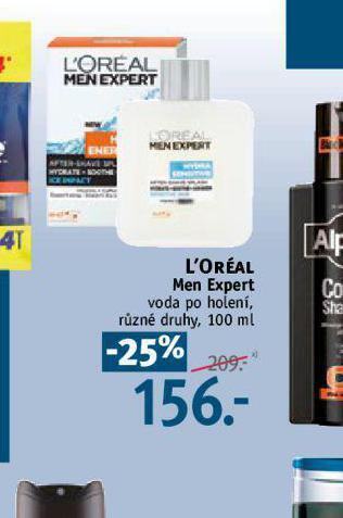 Rossmann Loreal men expert voda po holení nabídka