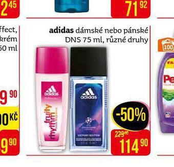 Teta Adidas deodorant nabídka
