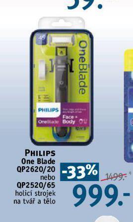 Rossmann Philips one blade holicí strojek nabídka