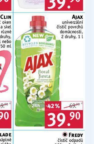 Rossmann Ajax univerzální čistič povrchů nabídka
