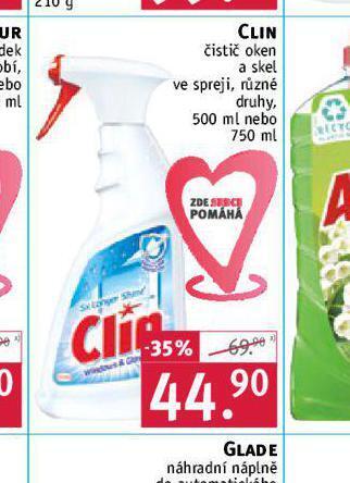Rossmann Clin čistič oken a skel nabídka
