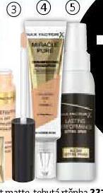 Teta Max factor make-up nabídka
