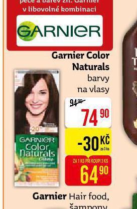 Teta Garnier color naturals barva na vlasy nabídka