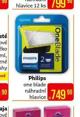 Teta Philips one blade náhradní hlavice nabídka