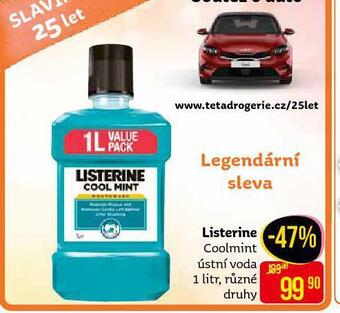 Listerine ústní voda