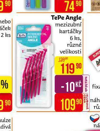 Teta Tepe angle mezizubní kartáčky nabídka