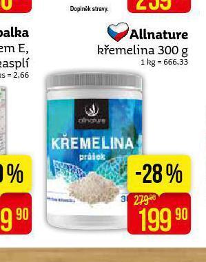 Teta Allnature křemelina nabídka