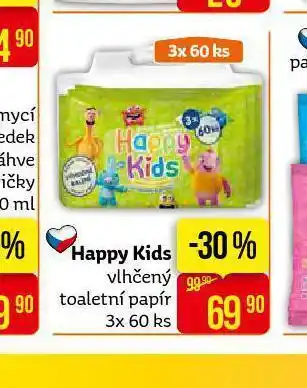 Teta Happy kids vlhčený toaletní papír nabídka