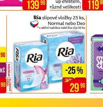 Teta Ria slipové vložky nabídka
