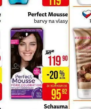 Teta Perfecte mousse barva na vlasy nabídka