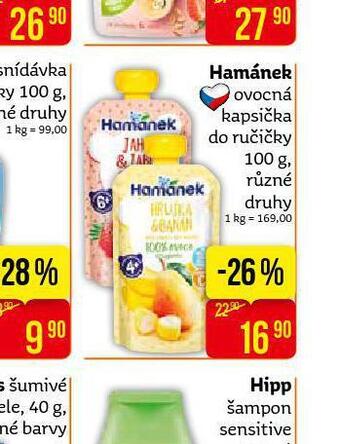 Teta Hamánek ovocná kapsička do ručičky nabídka