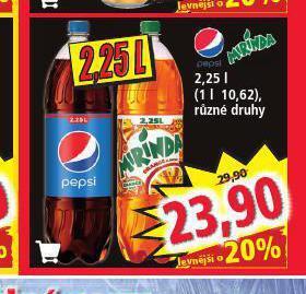 Norma Pepsi 2,25l nabídka
