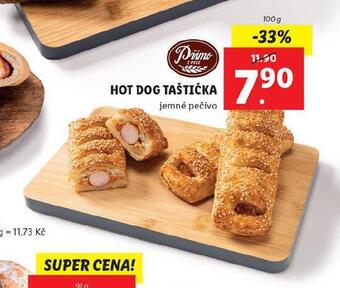 Lidl Hot dog taštička nabídka