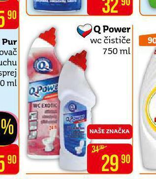 Teta Q power wc čistič nabídka