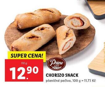 Lidl Chorizo snack nabídka