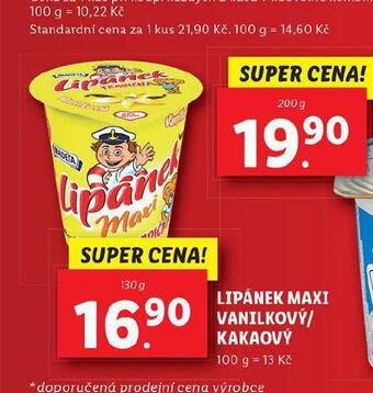 Lidl Lipánek maxi nabídka