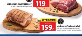 Lidl Vepřová pečeně kořeněná nabídka